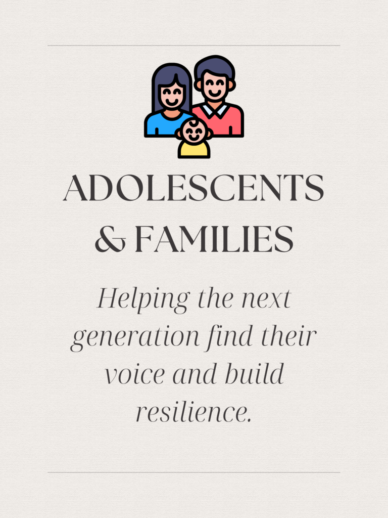 Teen and family therapy services at NorthWork Counseling, helping families in Lenexa improve communication and heal from trauma.
